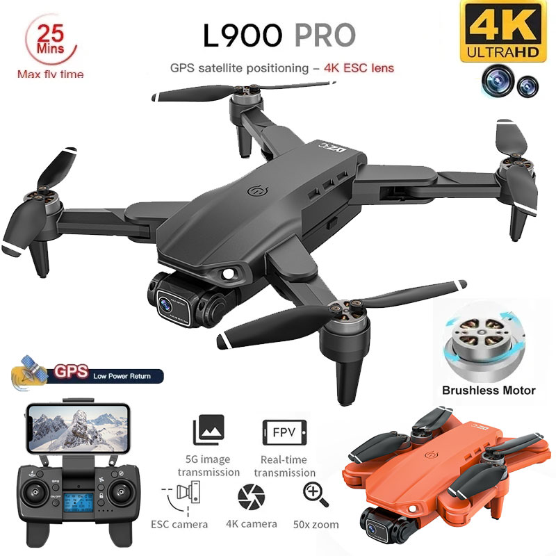 Drone Aerial Photography - L900 Pro GPS Drone 4K professionnel