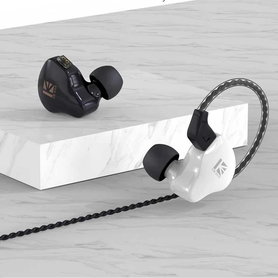 Eachine Drone E010 - Écouteurs intra-auriculaires HiFi KBEAR KS1 avec