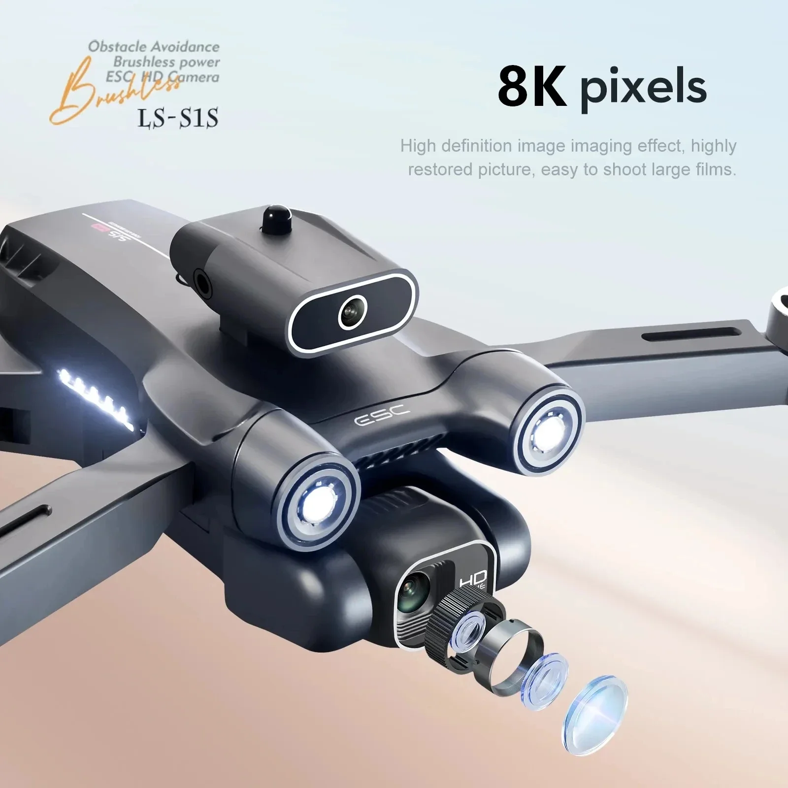 S1S 5G GPS Drone Caméra 8K, Mo - Drone Aerial Photography avis et prix