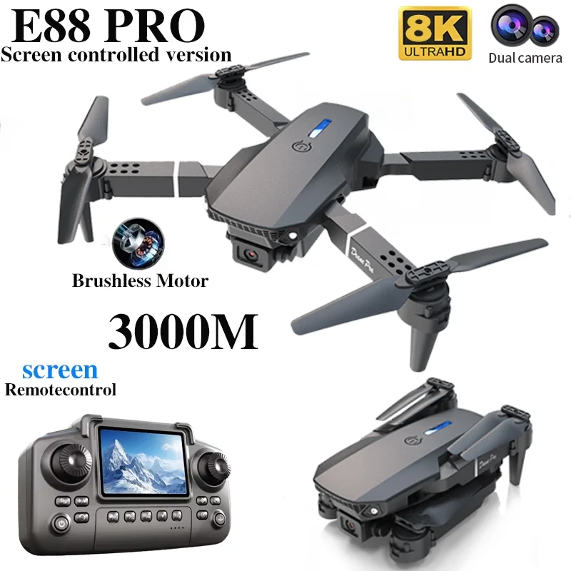 Drone professionnel E88 PRO av - Drone Surveying avis et prix