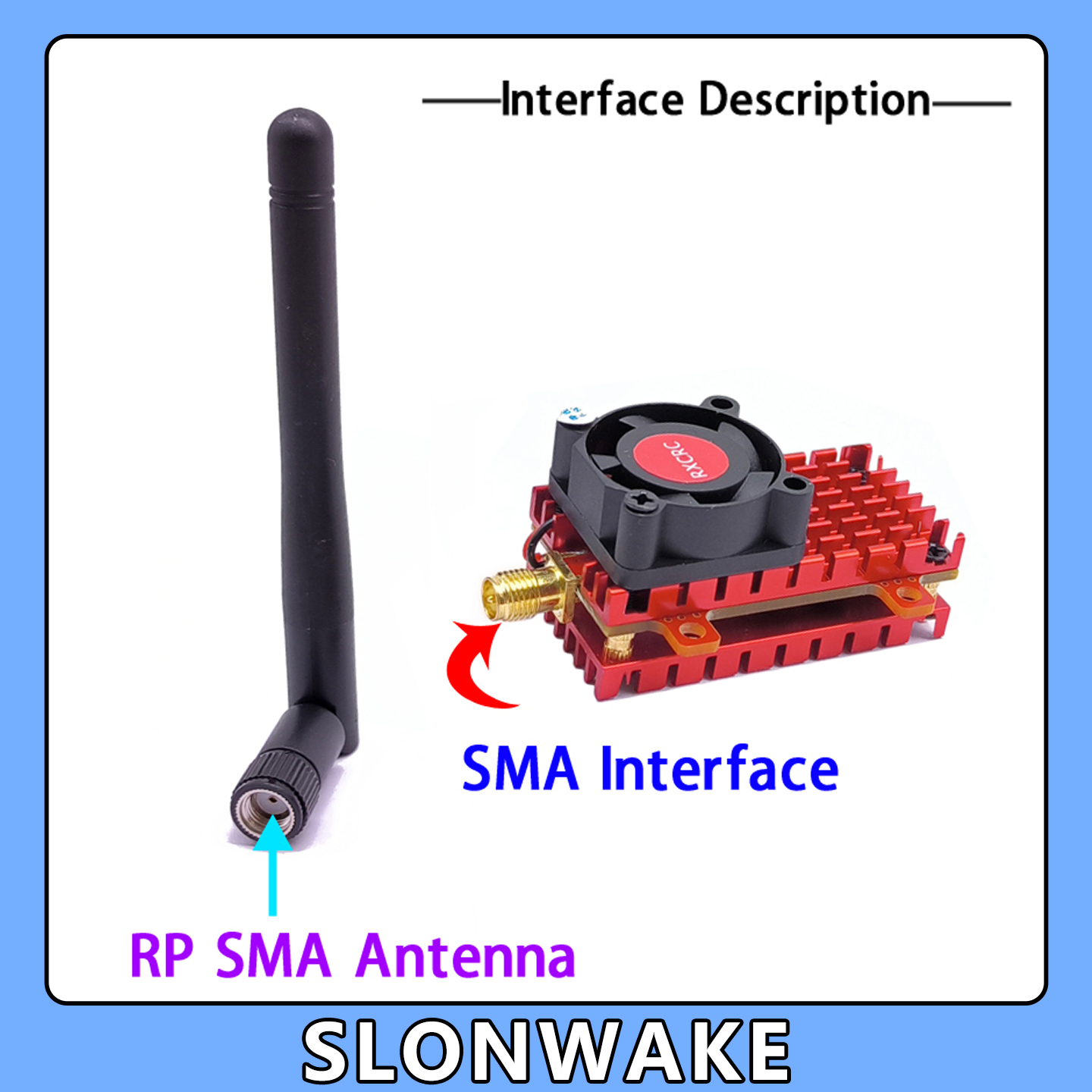 SLONWAKE 5.8G 2W VTX FPV 1800T - Drone Aerial Photography avis et prix