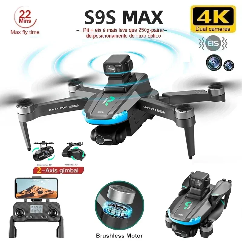 Nouveau S9S MAX MINI Drone 4K  - Drone Aerial Photography avis et prix