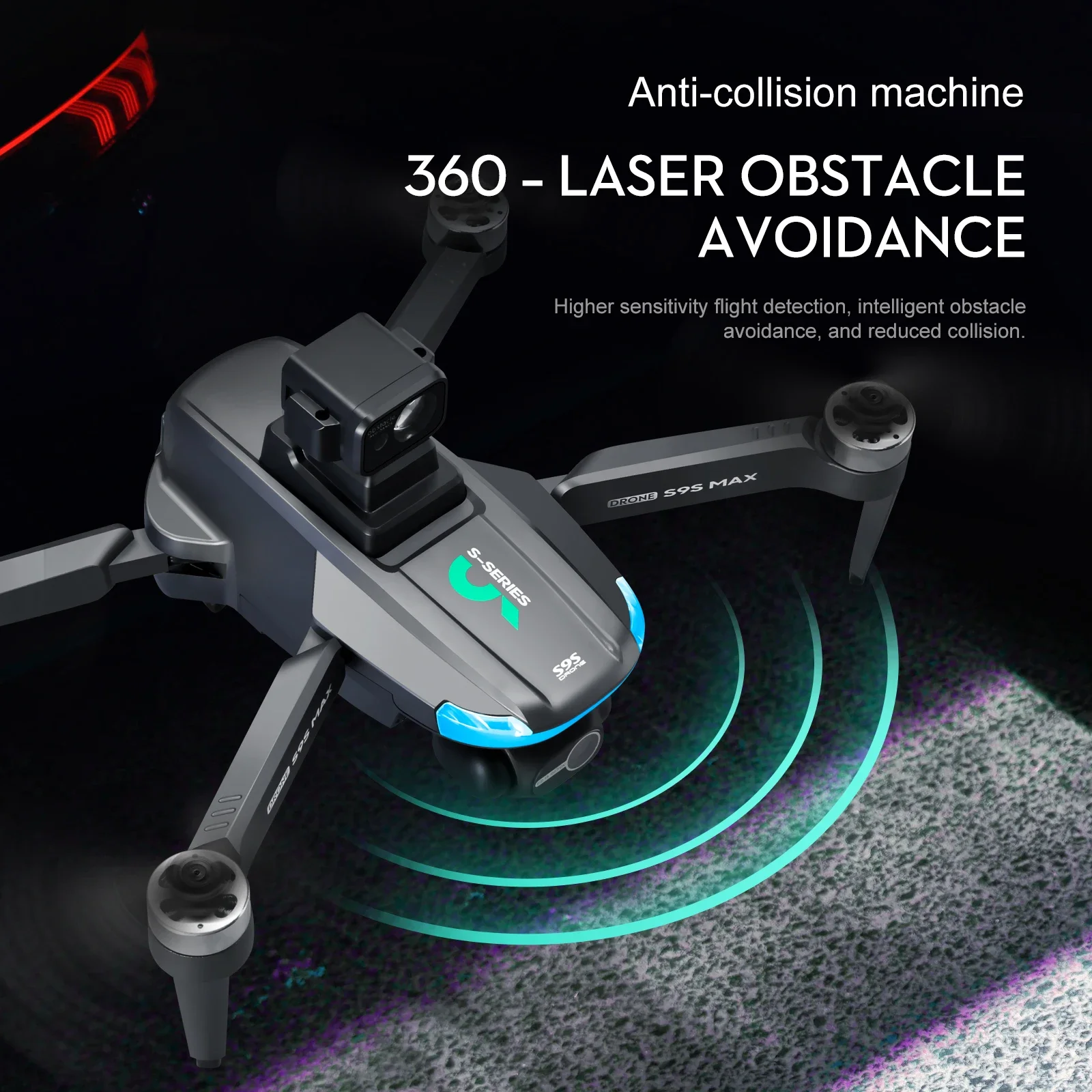 Nouveau S9S MAX MINI Drone 4K  - Drone Aerial Photography avis et prix