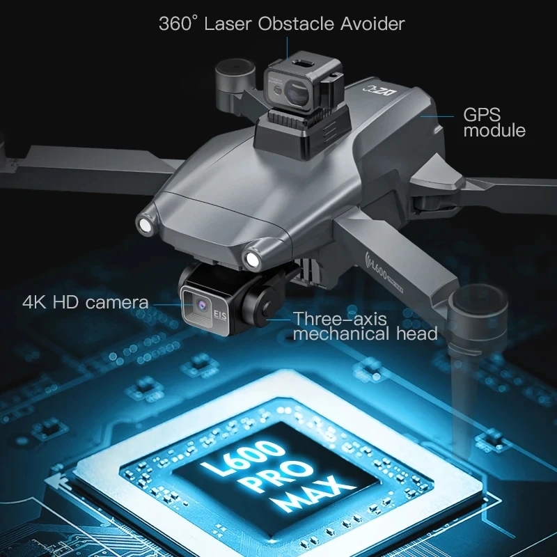 Drone GPS professionnel L600 P - Drone Aerial Photography avis et prix