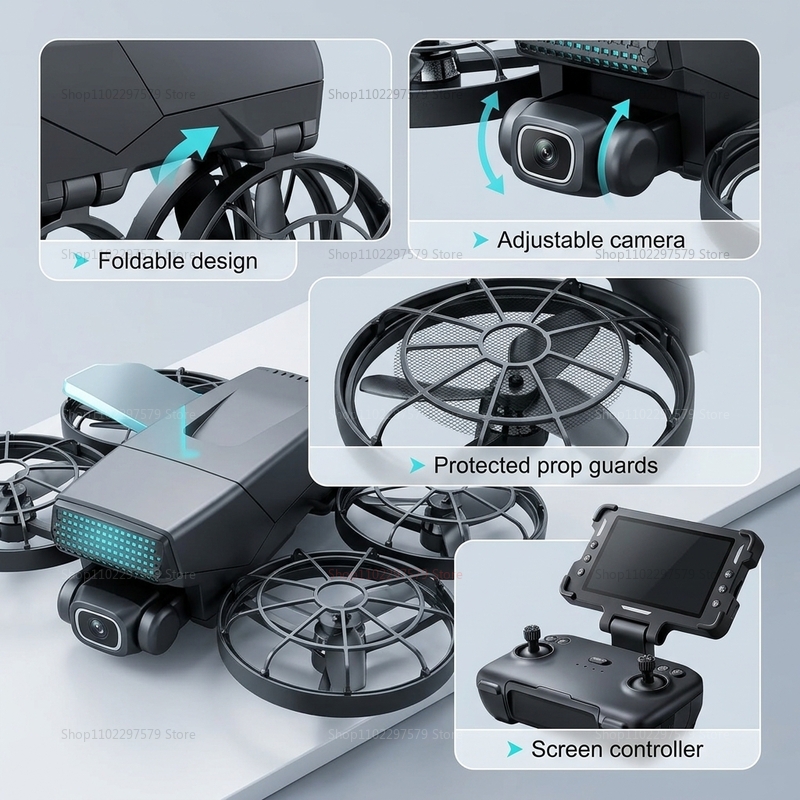 Nouveaux drones M8 GPS 8K Prof - Drone Surveying avis et prix