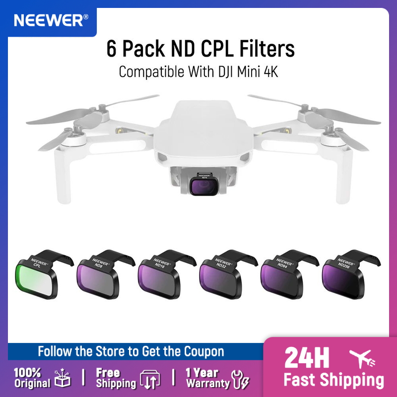 NEEWER – lot de 6 filtres ND C - Drone Ndvi avis et prix