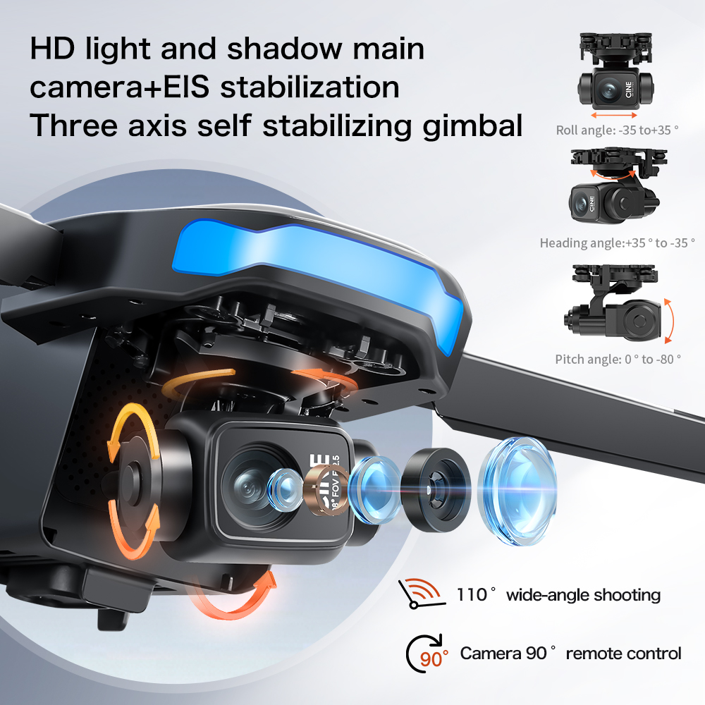 Nouveau drone S-X1 MAX GPS 8K  - Drone Cinematic avis et prix